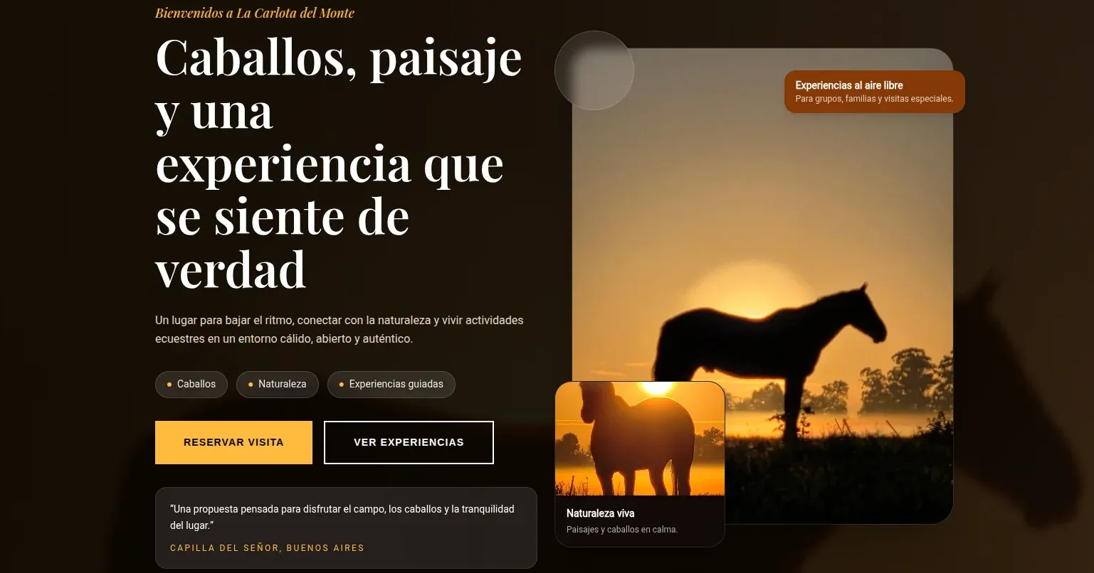 La Carlota del Monte - Land of Horses