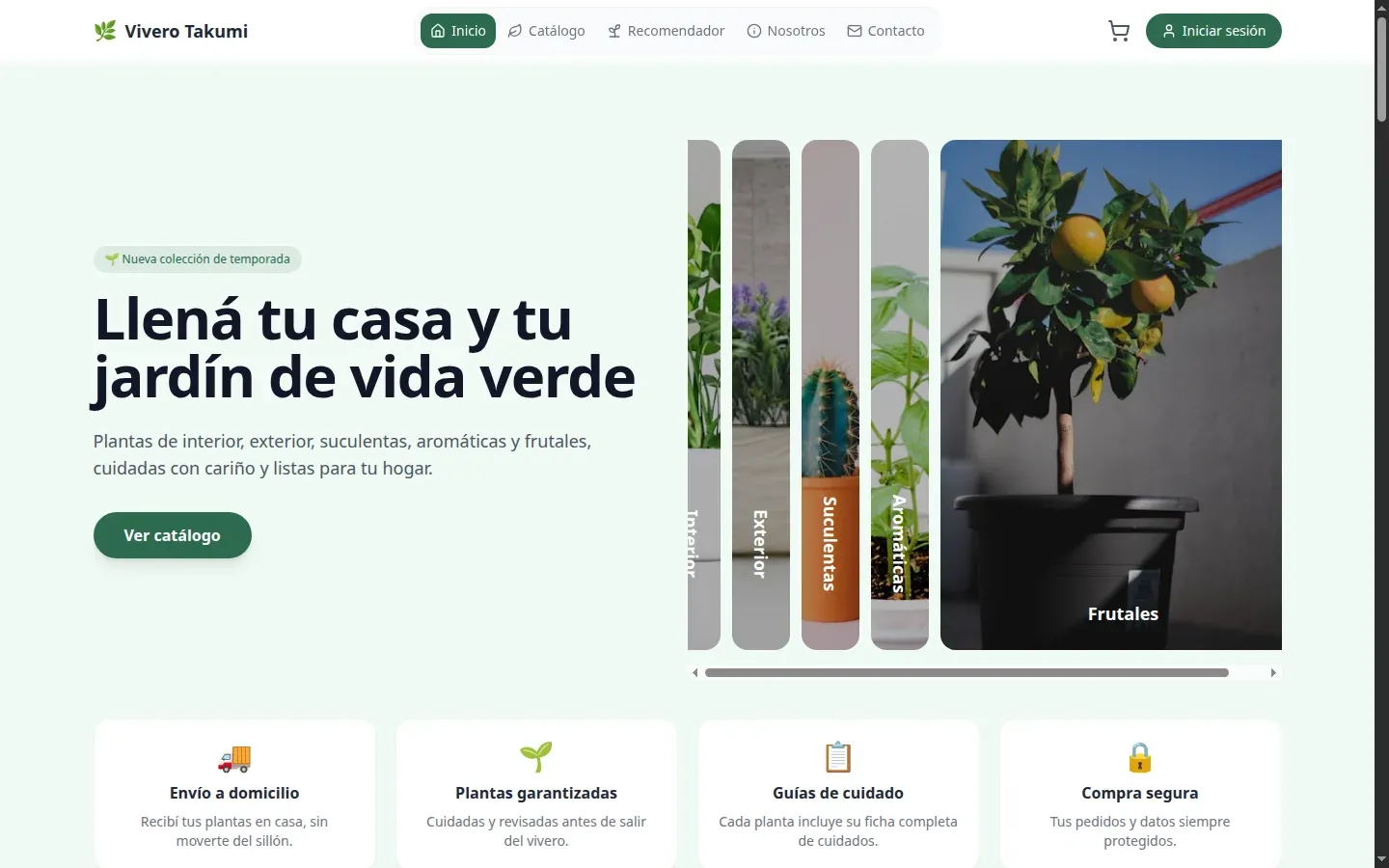 Vivero Takumi · Online Store